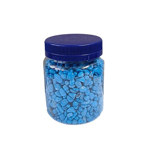 Fairy Pebbles Blue In 250ml Bottle Miniature Fairy Gardens