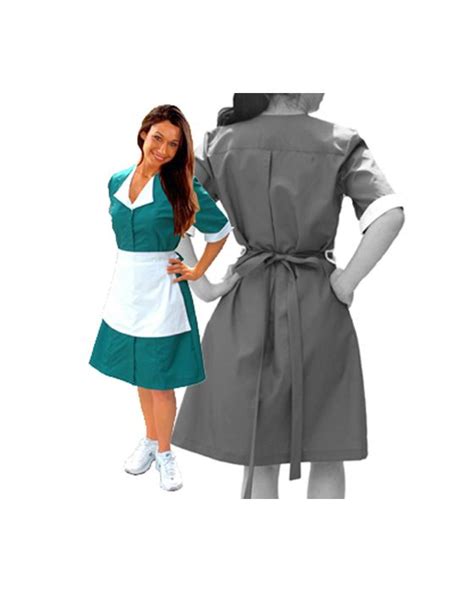 Custom Made Female Housekeeping Dress Housekeeping Uniforms