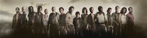 Season 4 Complete Cast Poster The Walking Dead The Walking Dead Photo