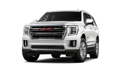 New 2021 Gmc Yukon 4wd 4dr Slt In White Frost Tricoat For Sale In
