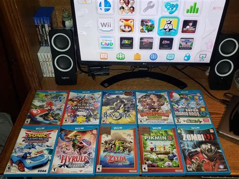 My Wii U Collection I Dont Plan On Selling This Ever But I Really