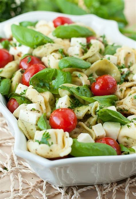 Caprese Tortellini Pasta Salad Make Ahead Totally Delicious