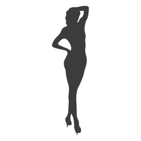 Nude Female Silhouette Transparent Png Svg Vector File