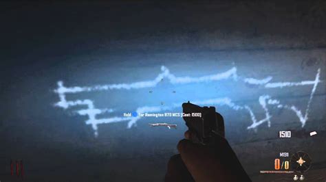 Black Ops 2 Zombies Buried How To Pick Up And Use The Chalk Guns