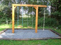 The top piece is a 4×6 post that's 12 feet long, and it's perfect for three swings. Image result for 6x6 post swing set | playground in 2018 ...