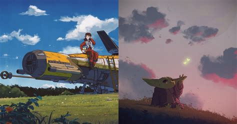 Artist Reimagines Star Wars As A Studio Ghibli Creation And Its