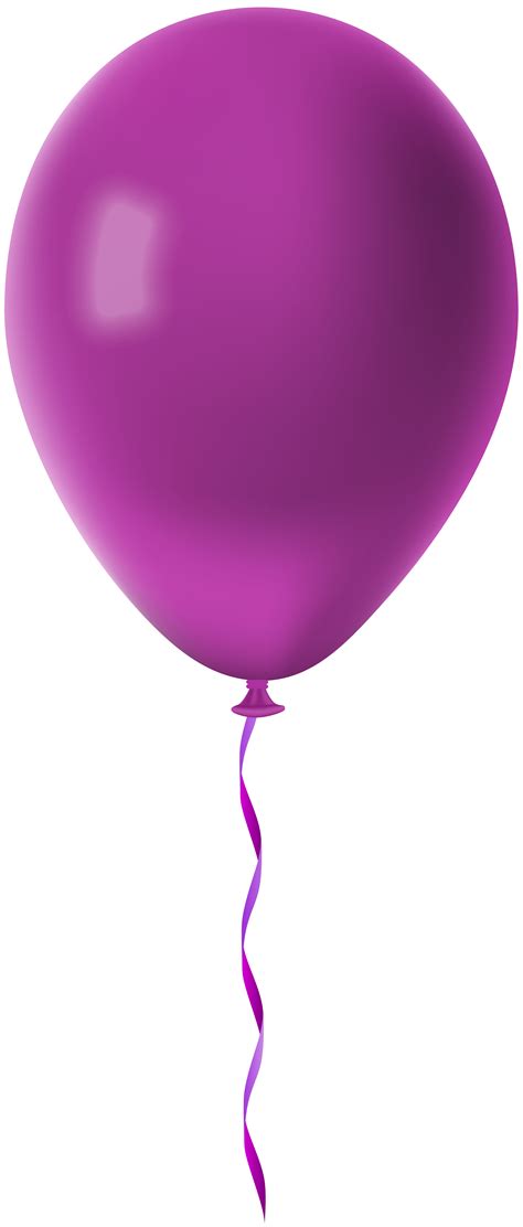 Purple Clipart Balloon Purple Balloon Transparent Free For Download On
