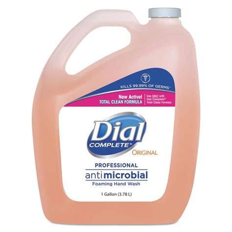 Dial Complete 1 Gal Antimicrobial Foaming Hand Soap Case Of 4