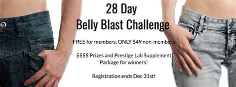 28 Day Belly Blast Challenge