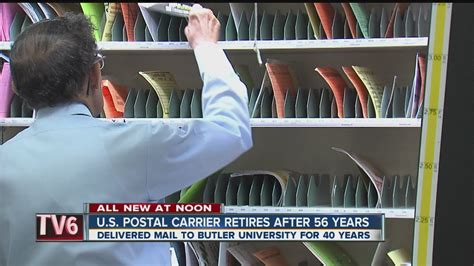 A mailman is delivering some mail around a neighborhood. Indianapolis mailman retiring after 56 years with the U.S ...