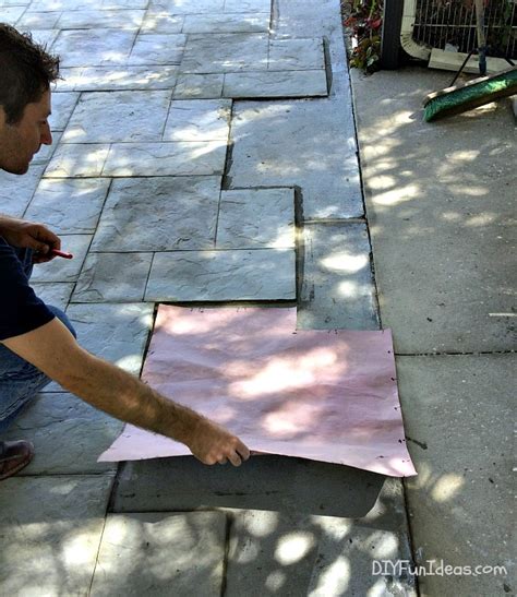We go over every step we went through to get our job to come. DIY STAMPED CONCRETE TILE TUTORIAL - Do-It-Yourself Fun Ideas
