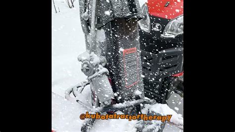 Kubota Bx2380 With Electric Chute Diversion For Bx2822 55 Snow Blower