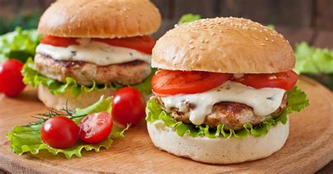 Healthy Ranch Turkey Burgers Slender Kitchen