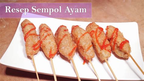 Resep sempol ayam khas malang. Resep Sempol Ayam - Jajanan Enak Khas Malang | Dapur Sekilas Info - YouTube