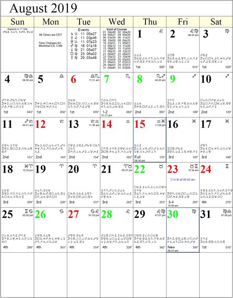 Zodiac Calendar Signs Dates Calendar Printables Free Templates
