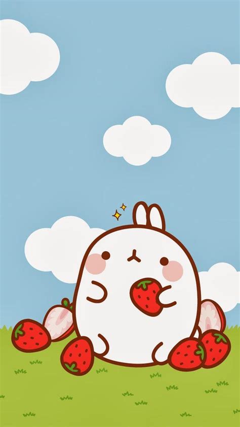 Открыть страницу «molang» на facebook. Cute Molang Wallpapers - Wallpaper Cave