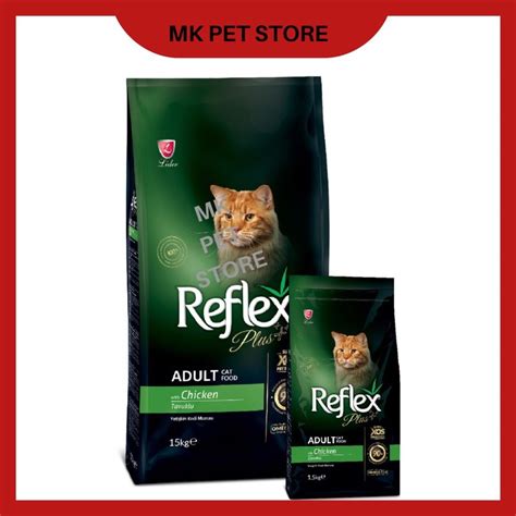 Reflex Plus Adult Chicken Cat Food 15kg Shopee Malaysia