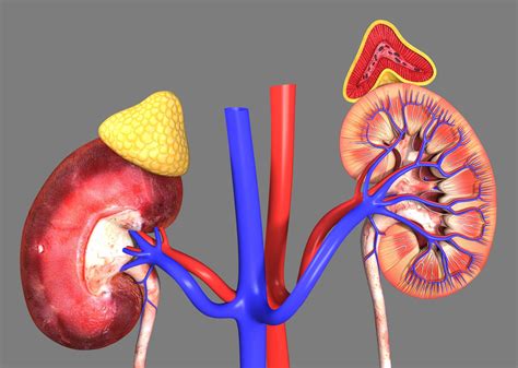 Kidneys With Adrenal Glands Ask The Scientists