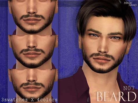 The Sims Resource Mh Beard N07