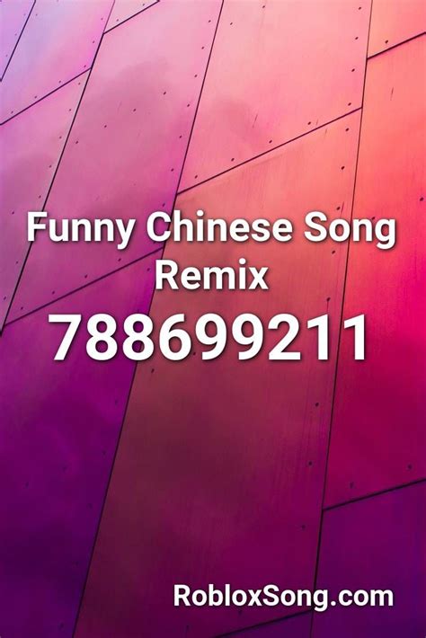 You can easily copy the code or add it to your favorite list. Funny Chinese Song Remix Roblox ID - Roblox Music Codes in ...