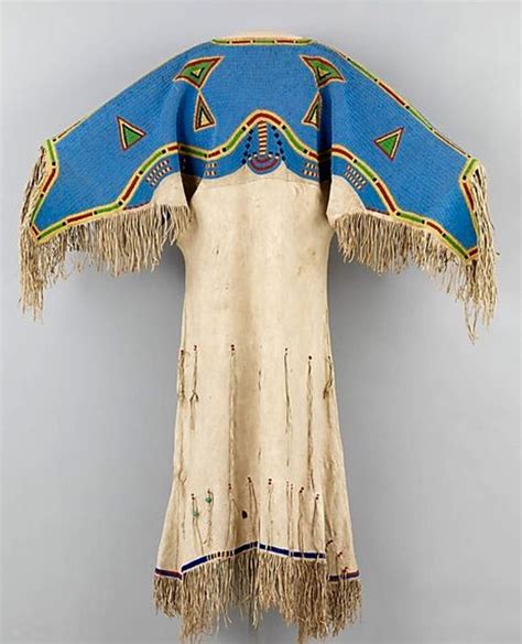 Beaded Sioux Dress Circa 1880 Native American Dress Native American