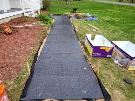 How To Install A Paver Walkway Step By Step Tutorial Scrappy Geek