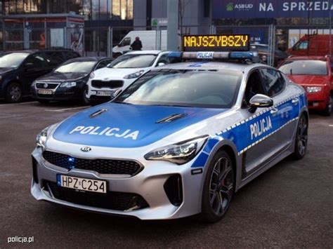 Kia Stinger Of Polish Police Kia Stinger Kia Bmw Car