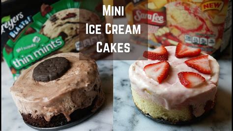 Diy Mini Ice Cream Cakes Youtube