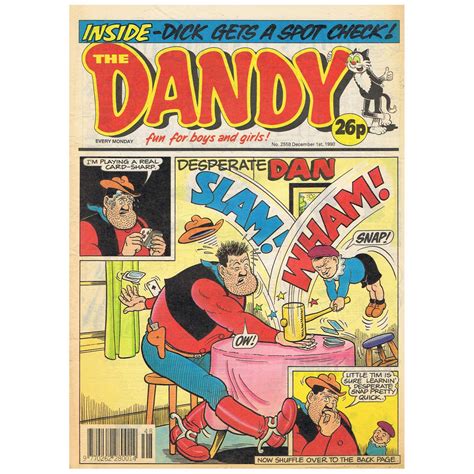 1st December 1990 Buy Now The Dandy Comic Issue 2558