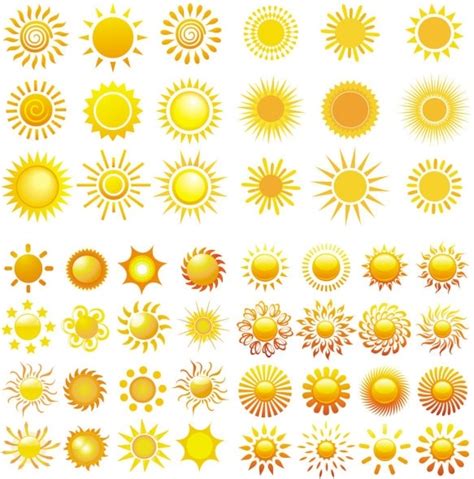 Sun Vector Free Vector In Encapsulated Postscript Eps Eps Vector