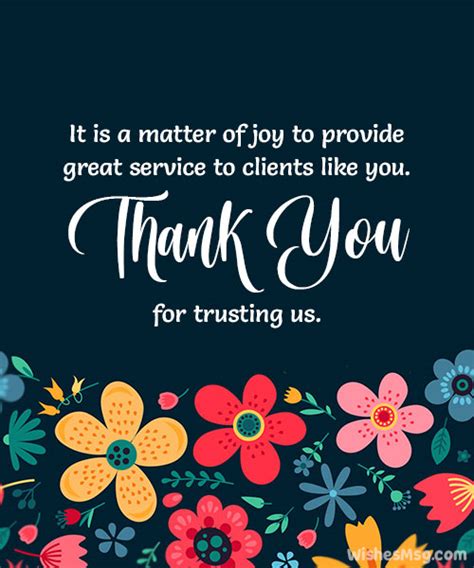 Business Thank You Messages And Quotes Wishesmsg