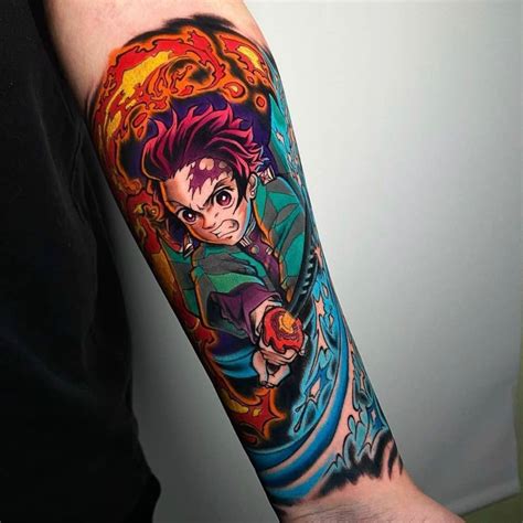 Manga Tattoo Anime Tattoos Body Art Tattoos Leg Sleeve Tattoo