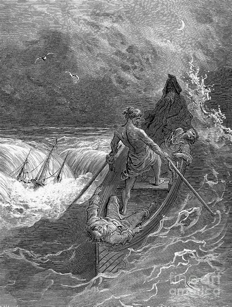 Ancient Mariner Drawing By Gustave Dore Pixels