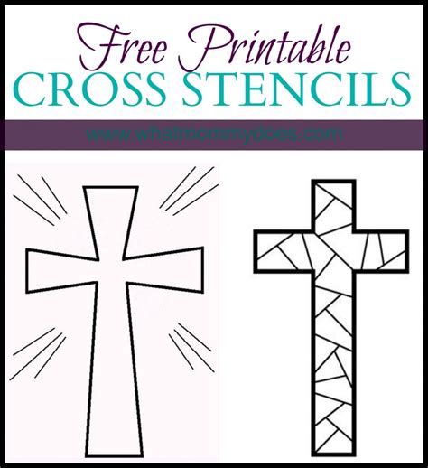 Free Printable Cross Coloring Pages What Mommy Does