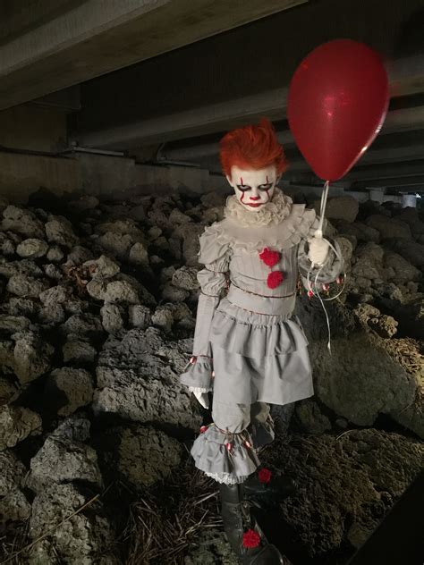 I Made This Pennywise Costume For My Nephew His Mother Did His Makeup