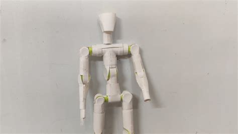Diy Action Figure Made Out Of Paper Youtube