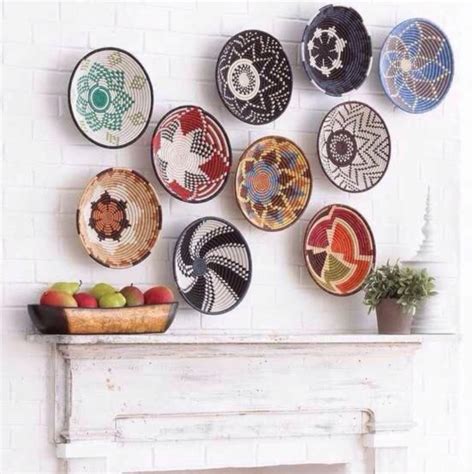 Wall Decor Ideas With Baskets Upcycle Art