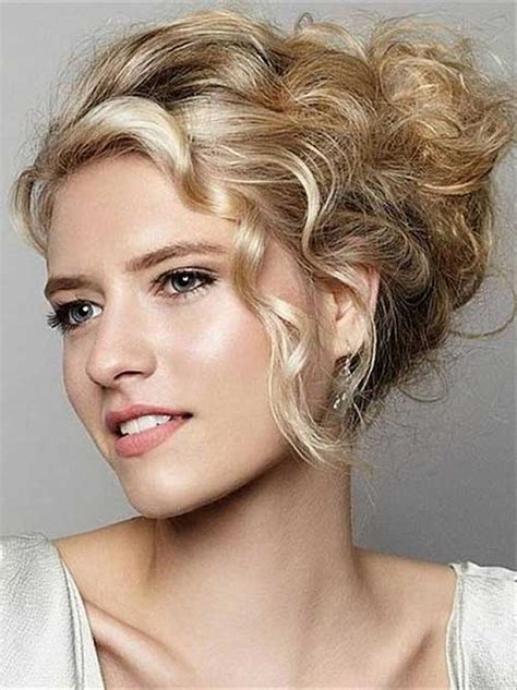 High hair is always a smart choice even if it's not always messy. Cute Bun Hairstyles For Short Hair | Short Hairstyles 2018 ...