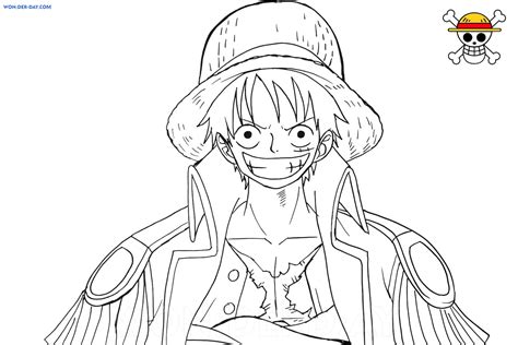 Desenhos Para Colorir One Piece Wonder Day