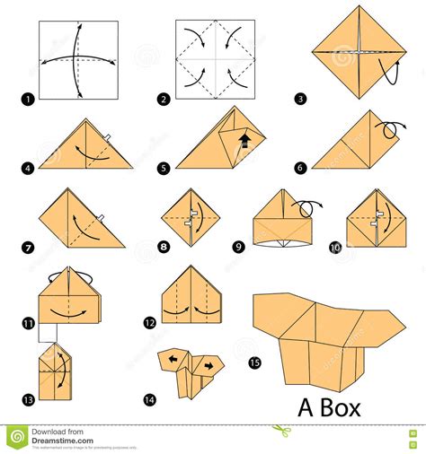 Step By Step Instructions How To Make Origami A Box