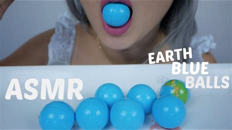 Asmr Earth Blue Balls Gummy Sticky And Chewy Eating Sounds Ne Lets