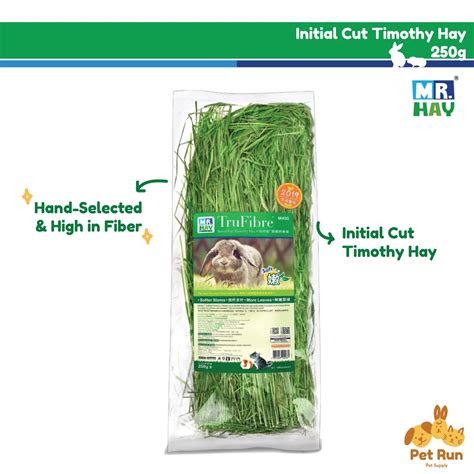 Mr Hay Trufibre Initial Cut Timothy Hay For Rabbits Guinea Pigs
