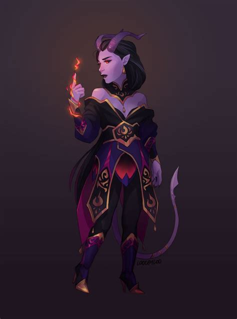 Pin By D D Characters On Tiefling Character Inspiration Dungeons And