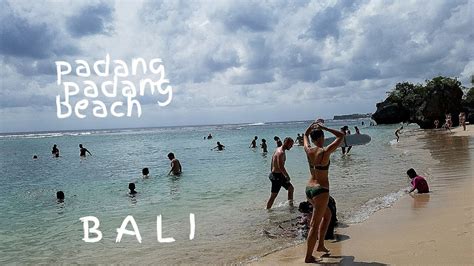 Banyak Bule Berjemur Di Padang Padang Beach Bali Nude Island Nudist