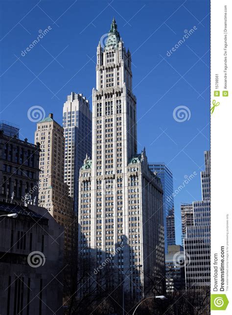Skyscraper Tower New York City Stock Image Image 15798561