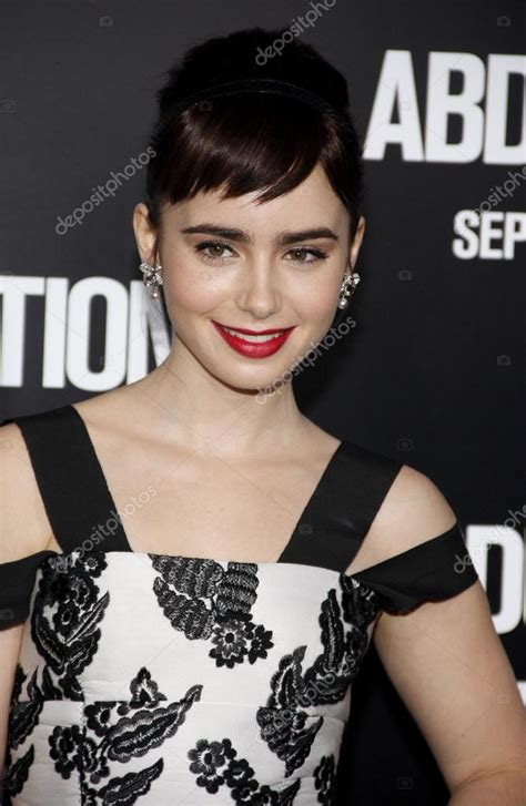 Actress Lily Collins Stock Editorial Photo © Popularimages 95615432