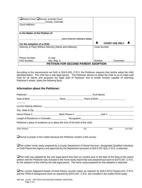 Co Custodial Form Fill Out And Sign Printable Pdf Template Signnow