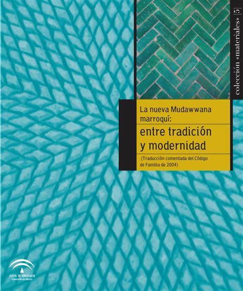 La Nueva Mudawwana Marroqu Entre Tradici N Y Modernidad Traducci N