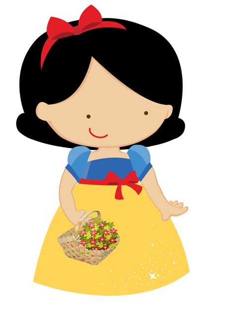 Llorando y andando pasó la noche, hasta que, al amanecer llegó a un claro en el bosque y descubrió allí una preciosa casita. Branca de Neve - Minus | Branca de neve, Convite branca de ...