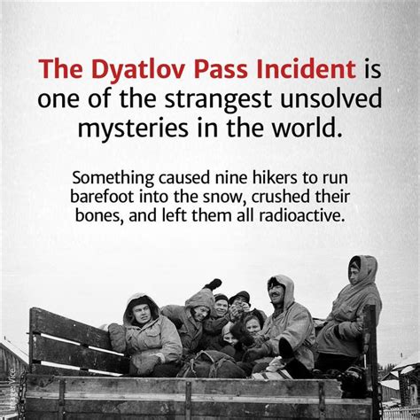 The Horrifying Mystery Of The Dyatlov Pass Incident Mystery Mysteries Of The World
